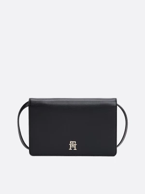 Tommy Hilfiger Naisten Lompakko, TH DISTINCT TRAVEL WALLET Musta