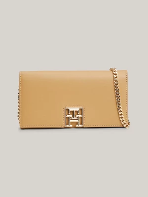 Tommy Hilfiger naisten lompakko, TH RESET LRG FLAP W CHAIN Vaalea Beige