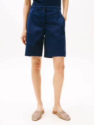 Tommy Hilfiger naisten shortsit, CO BLEND GMD CHINO SHORT Tummansininen