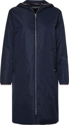 Tommy Hilfiger, Naisten Parkatakki, AD CLEAN PADDED HOODED PARKA Tummansininen