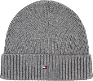 Tommy Hilfiger pipo Flag beanie Keskiharmaa