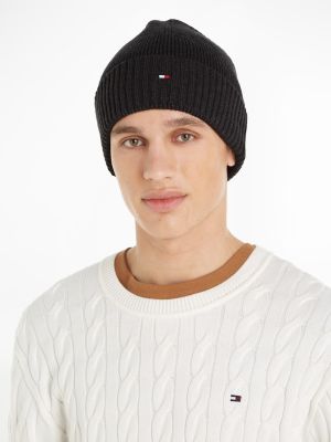 Tommy Hilfiger pipo Flag beanie Tumma Grafiitti