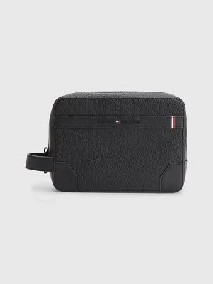 Tommy Hilfiger toilettilaukku, CENTRAL WASHBAG Musta