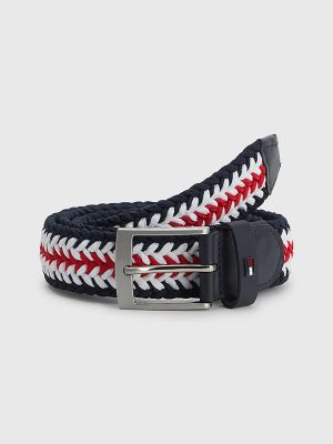 Tommy Hilfiger vyö, ADAN ELASTIC BELT Punainen Kuosi