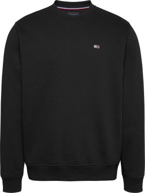 Tommy Jeans Miesten Collegepaita, SLIM JASPE TEE Musta