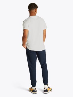 Tommy Jeans miesten t-paita, TJM SLIM ENTRY GRAPHIC TEE Valkoinen