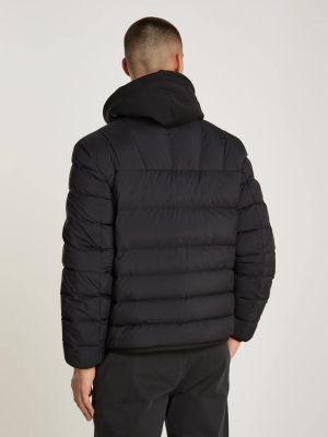 Tommy Jeans Miesten Talvitakki, TJM PACKABLE LT DOWN JACKET Musta