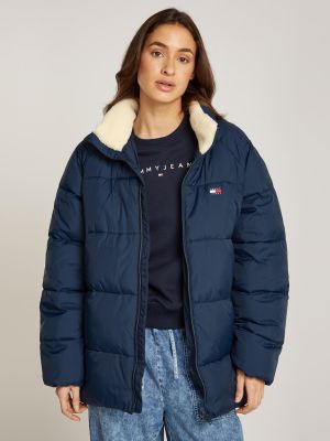 Tommy Jeans Miesten Talvitakki, TJM VAIL PUFFER Tummansininen