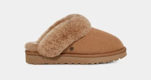 UGG Naisten Tossut, W CLASSIC SLIPPER II Kaakaonruskea