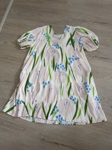 Uhana mekko, ROMANCE DRESS 100% ECOVERO VISCOSE (2nd hand) Vaaleanpunainen Kuosi