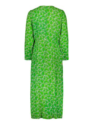 Uhana Naisten Mekko Eternity Dress 100% Ecovero Viscose Vihreä Kuosi