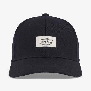 Upfront Miesten Lippis, HAAKON HARD LOW BASEBALL CAP Musta