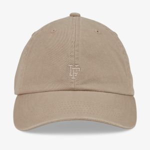 Upfront Miesten Lippis, MINI ORGANIC SOFT LOW BASEBALL CAP Beige