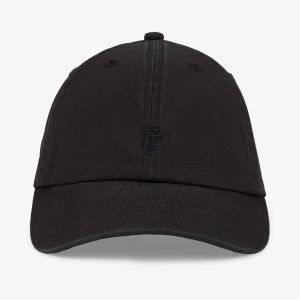 Upfront Miesten Lippis, MINI ORGANIC SOFT LOW BASEBALL CAP Musta