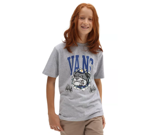 Vans t-paita, VARSITY BULLDOG SS ATHLETIC Vaaleanharmaa