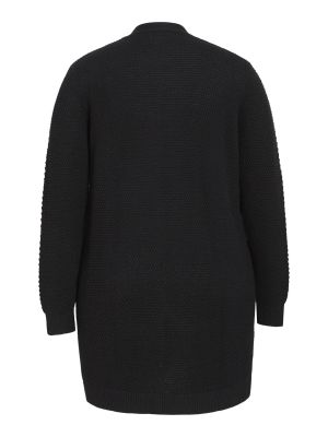 Vila naisten neuletakki, VIDALO L/S KNIT CARDIGAN EVOKED Musta