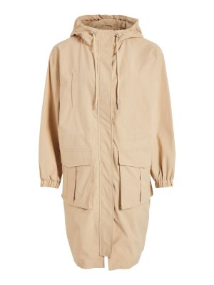 Vila pitkä parkatakki, VISILIANA LONG PARKA JACKET Vaalea Beige