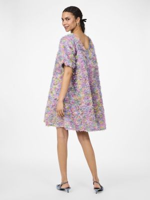 Y.A.S mekko, YASFLOWERLY SS DRESS Vaaleanpunainen Kuosi