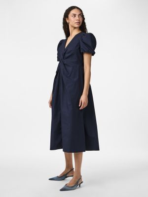 Y.A.S naisten mekko, YASSTRAY SS MIDI DRESS Tummansininen