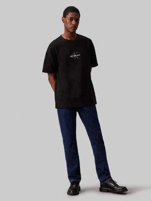 Calvin Klein Jeans miesten t-paita, CITY GRID TEE Musta