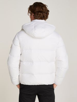 Calvin Klein Jeans Miesten Untuvatakki, K ESSENTIAL DOWN JACKET Valkoinen