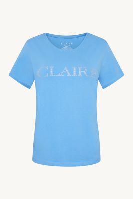 Claire, Naisten T-Paita, Allison Logo T-Paita Sininen