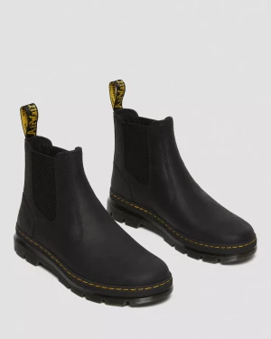 Dr. Martens Miesten Kengät, EMBURY BLACK WYOMING LIGHT AND COMFY Musta