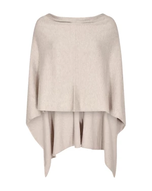 Freequent  Naisten Neuleponcho, Claudisse S Cape Beige