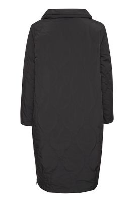 Inwear Naisten Talvitakki, LEIGANIW LONG COAT Black