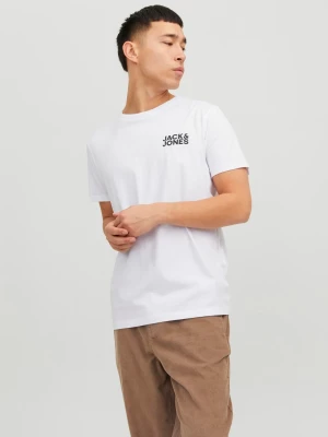 Jack and Jones Miesten T-Paita, JJECORP LOGO TEE SS O-NECK NOOS Valkoinen