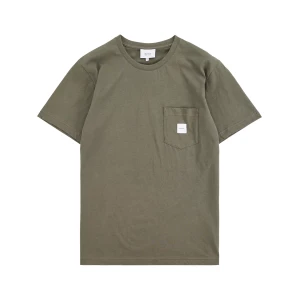 Makia Miesten T-paita, Square Pocket T-Shirt Armeijanvihreä