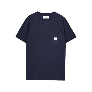 Makia Miesten T-paita, Square Pocket T-Shirt Tummansininen
