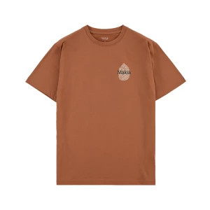 Makia unisex t-paita, CONES T-SHIRT Poltettu Oranssi
