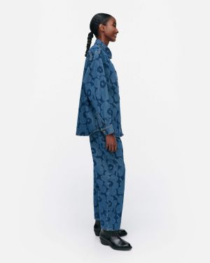 Marimekko naisten farkkupaita, MARIDENIM VAIHE UNIKKO Indigo