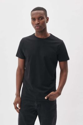 MATINIQUE Miesten T-Paita, K JERMALINK COTTON STRETCH T-SHIRT Black