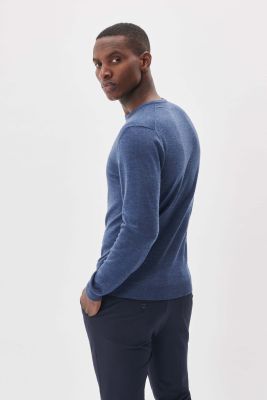 MATINIQUE Miesten Neulepusero, MARGRATE MERINO NOS Indigo