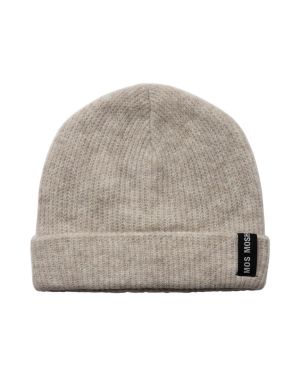 Mos Mosh Naisten Pipo, THORA KNIT HAT Vaalea Beige