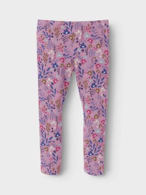 Name It lasten leggingsit, NMFNIRIANNE LEGGING Pinkki