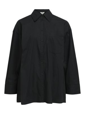 Object naisten paitapusero, OBJHOPE OZ L/S SHIRT Musta