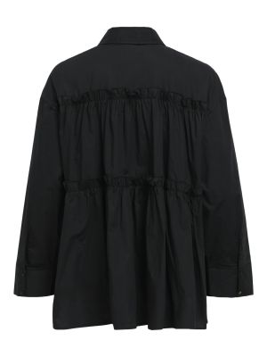 Object naisten paitapusero, OBJHOPE OZ L/S SHIRT Musta