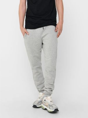 Only and Sons, Miesten Collegehousut, Ceres Life Sweat Pant  Keskiharmaa