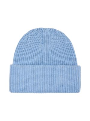 Selected Femme Naisten Pipo, SLFMARY KNIT BEANIE NOOS Vaaleansininen