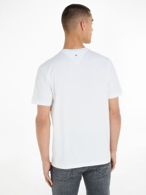 Tommy Hilfiger miesten t-paita, BIG GRAPHIC T-SHIRT Valkoinen